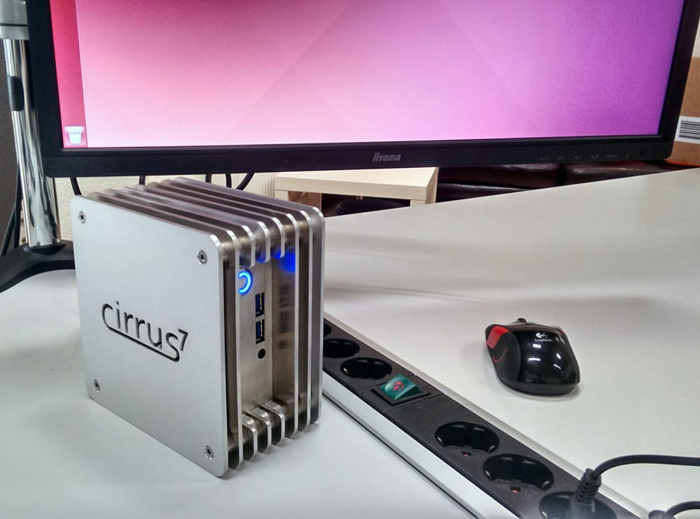 Cirrus7 nimbini Intel NUC Chassis