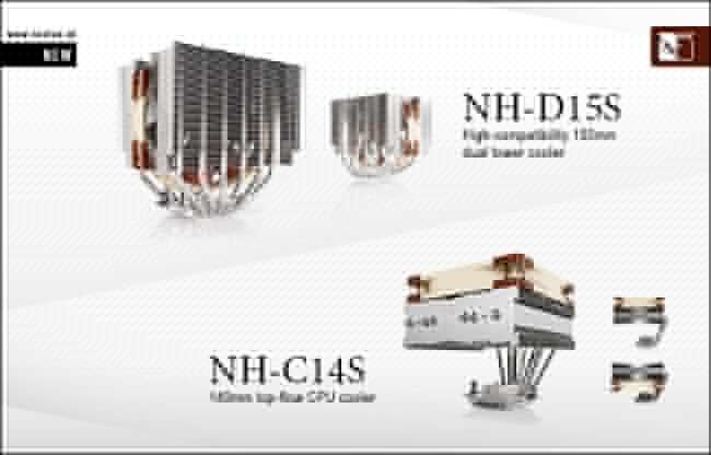 Noctua NH-D15S & NH-C14S CPU Coolers