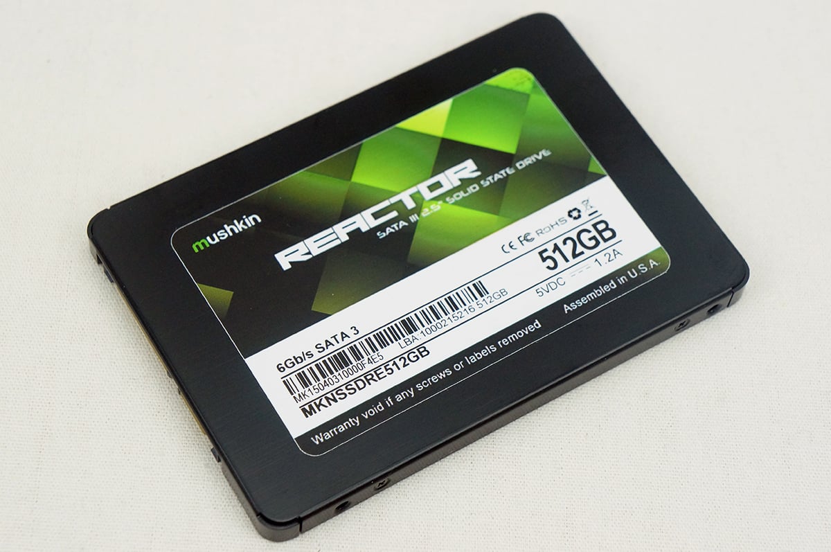 Mushkin Reactor 512GB Solid State Drive