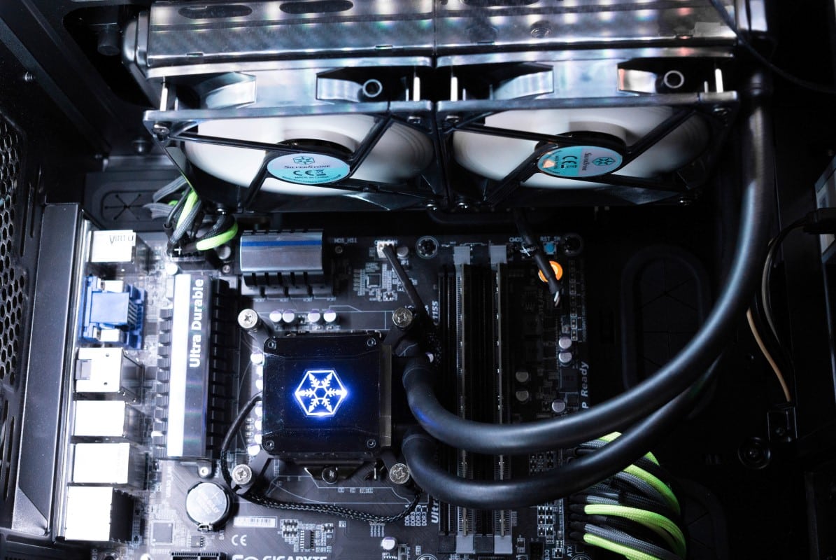 SilverStone TD02-E Liquid CPU Cooler