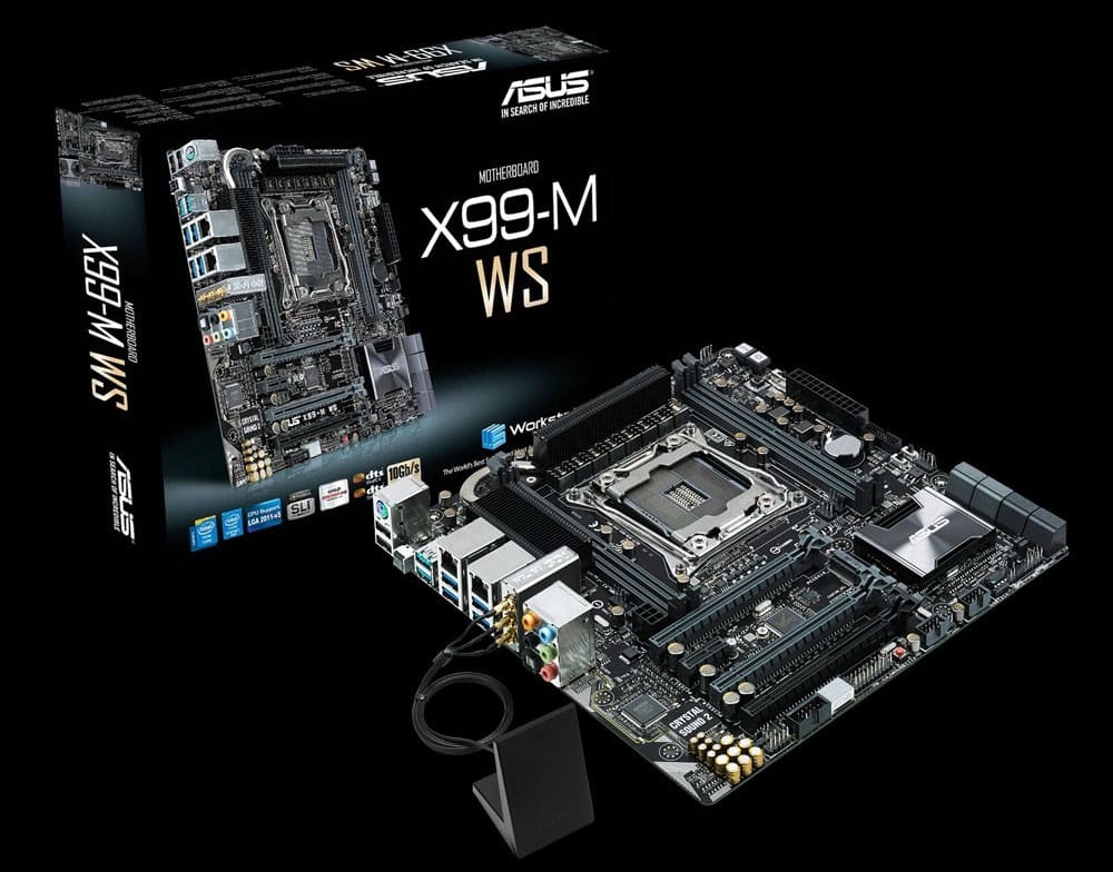 ASUS X99M-WS Micro-ATX Motherboard