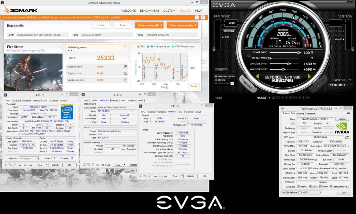 evga firestrike