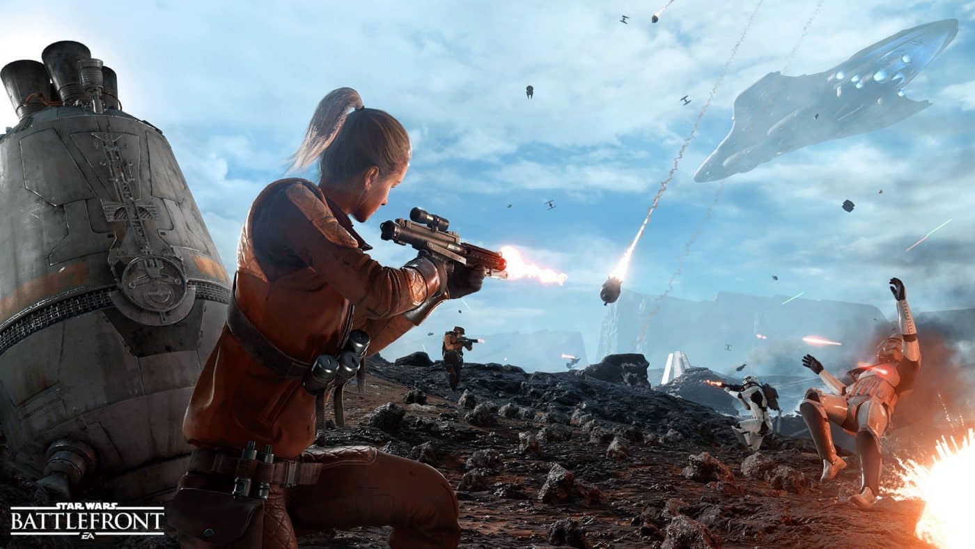 Star Wars Battlefront Drop Zone Mode