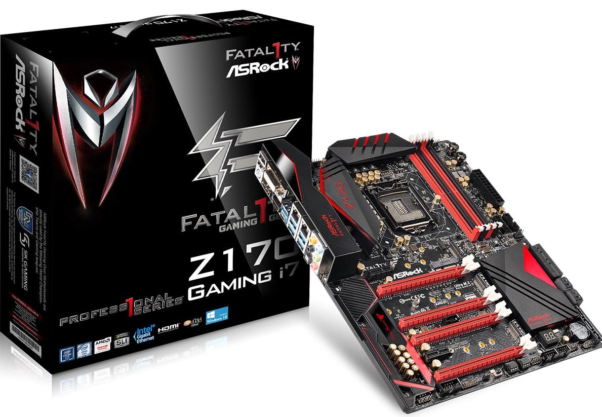 ASRock Fatal1ty Z170 Professional Gaming i7 Motherboard