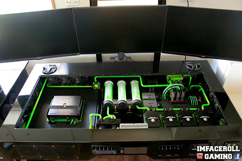 Case Mod Friday: Ultimate Custom Desk PC | ThinkComputers.org