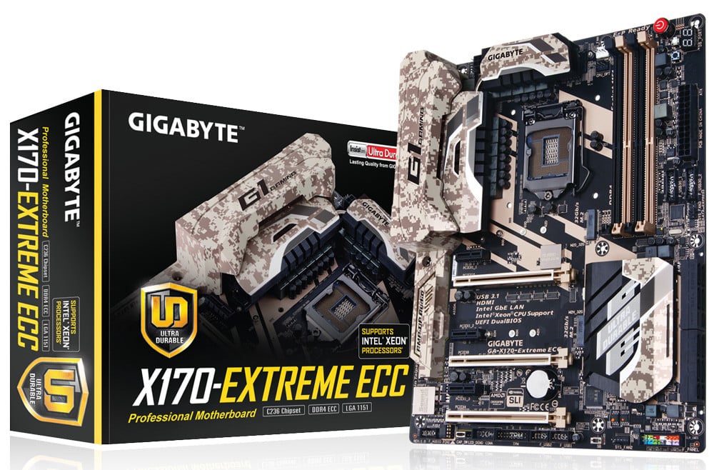 Gigabyte X170-Extreme ECC Motherboard