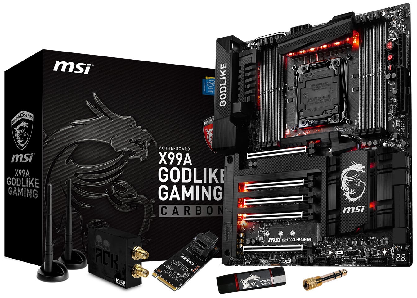 MSI X99A GODLIKE Gaming Carbon Motherboard