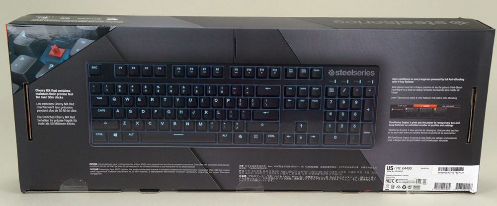 SteelSeries Apex M500 Gaming Keyboard