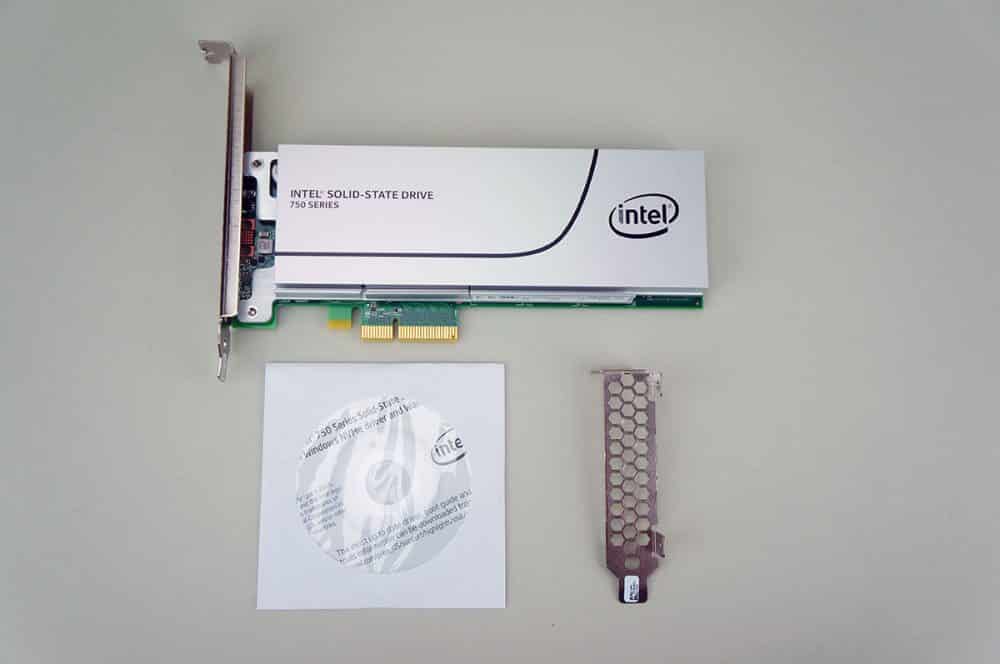 Intel 750 Series 400GB NVMe Solid State Drive