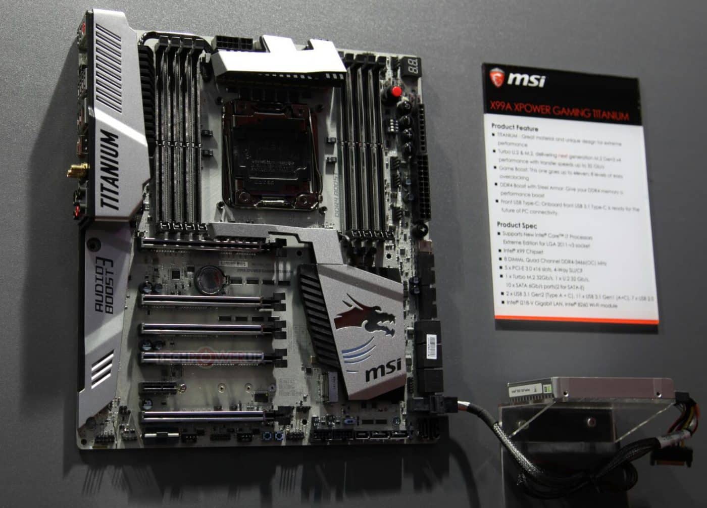 MSI X99A XPower Gaming Titanium