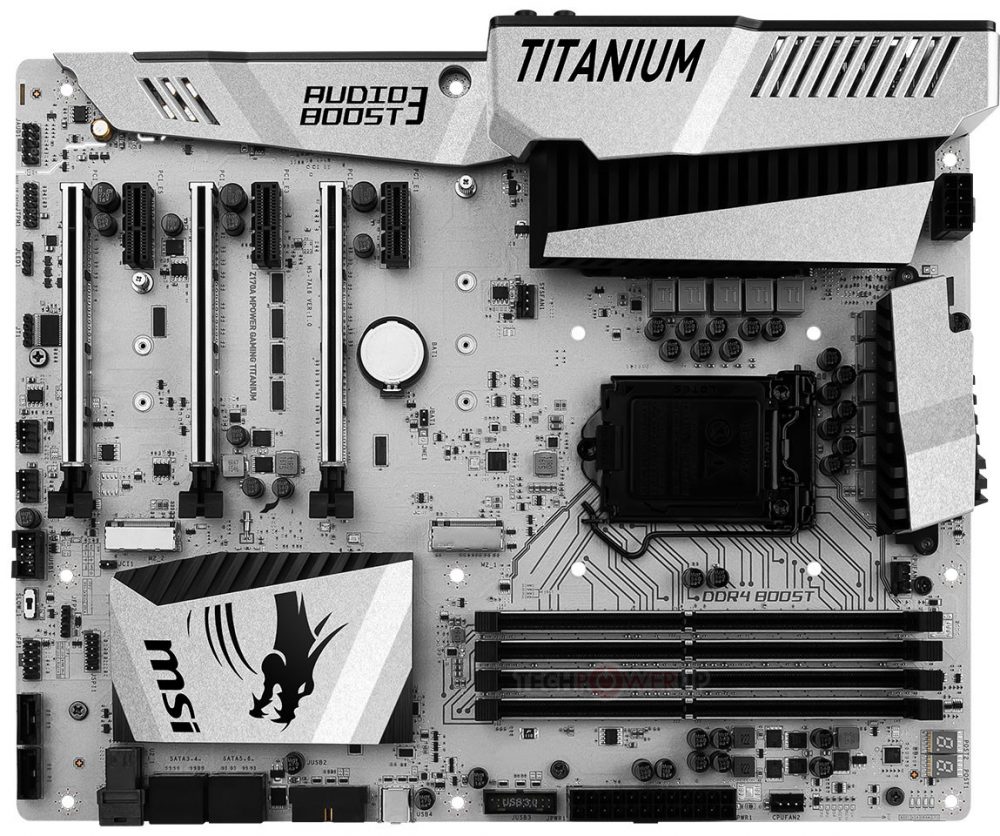 MSI Announces the Z170A MPower Gaming Titanium