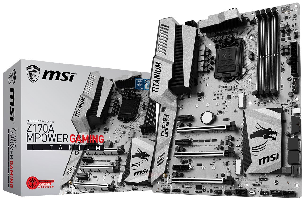 MSI Announces the Z170A MPower Gaming Titanium