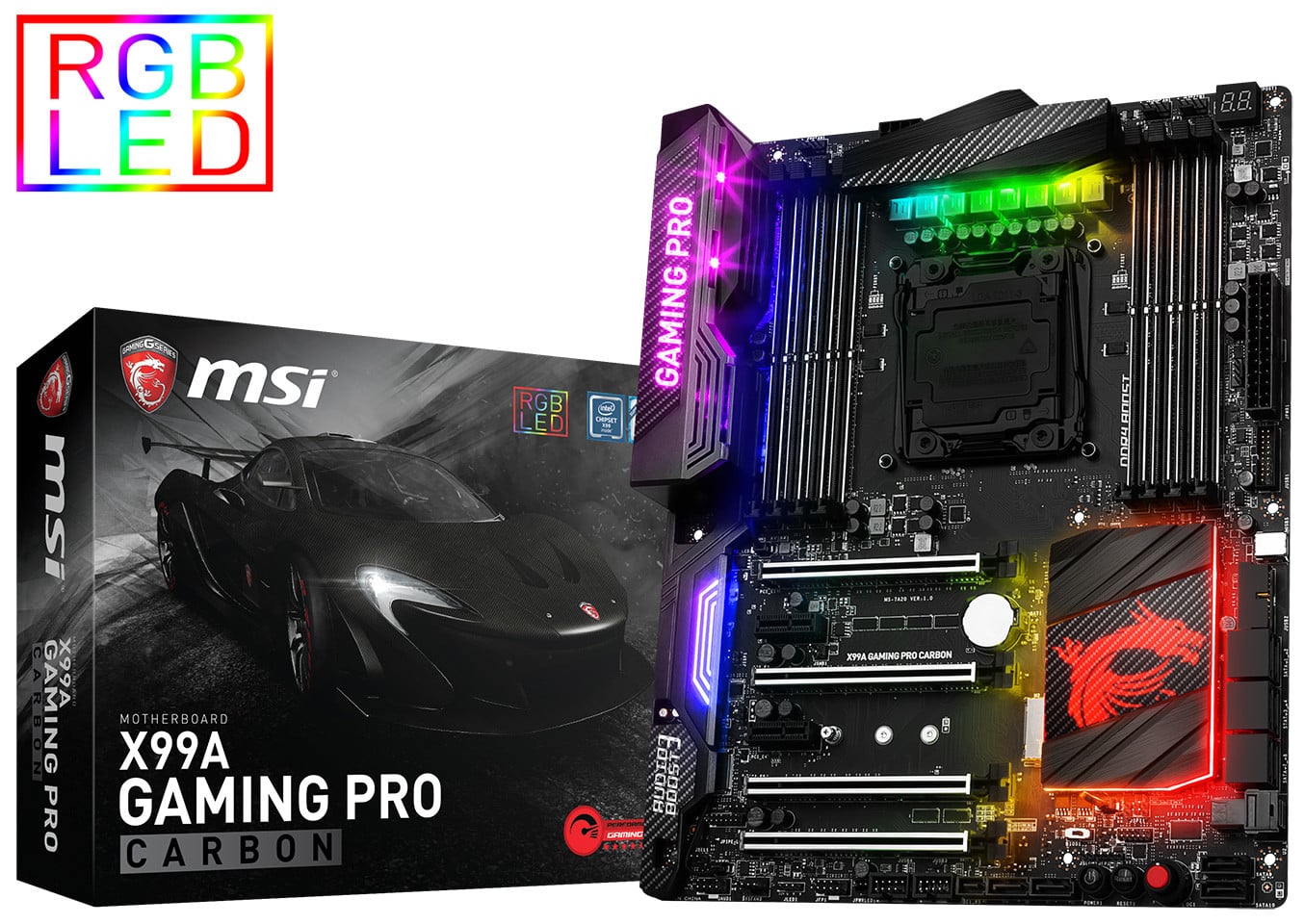 MSI X99A GAMING Pro Carbon Motherboard