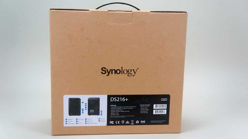 Synology DiskStation DS216+ NAS