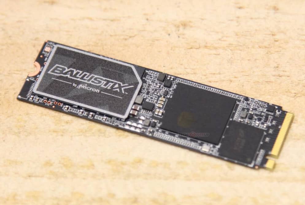 Crucial Ballistix TX3 PCIe NVMe M.2 SSD