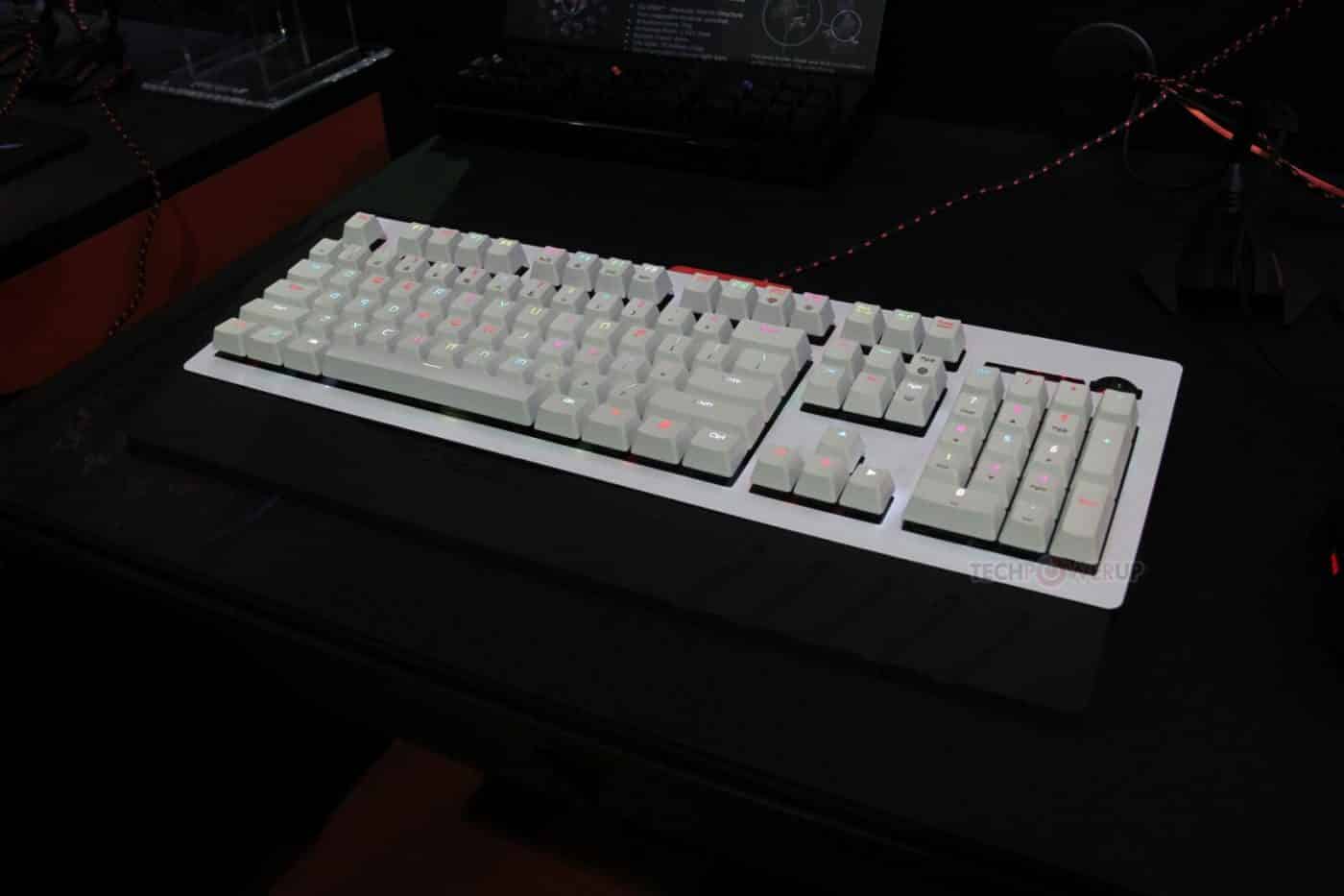 EpicGear Defiant White RGB Mechanical Keyboard