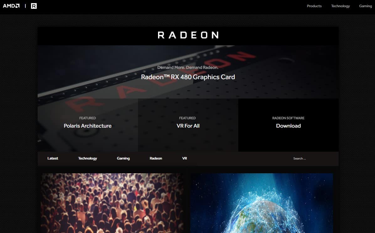 radeon dot com