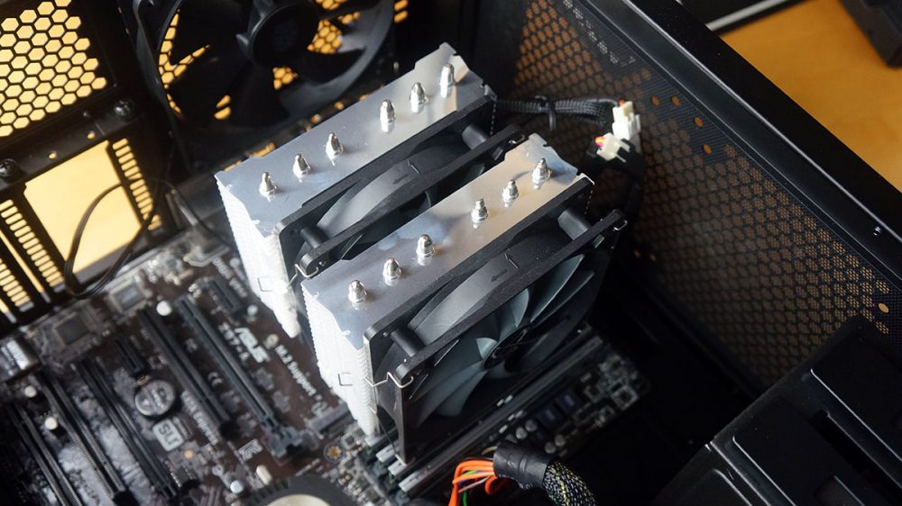 Scythe Fuma CPU Cooler Installation
