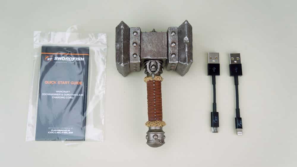 Warcraft Doomhammer Charging Cord