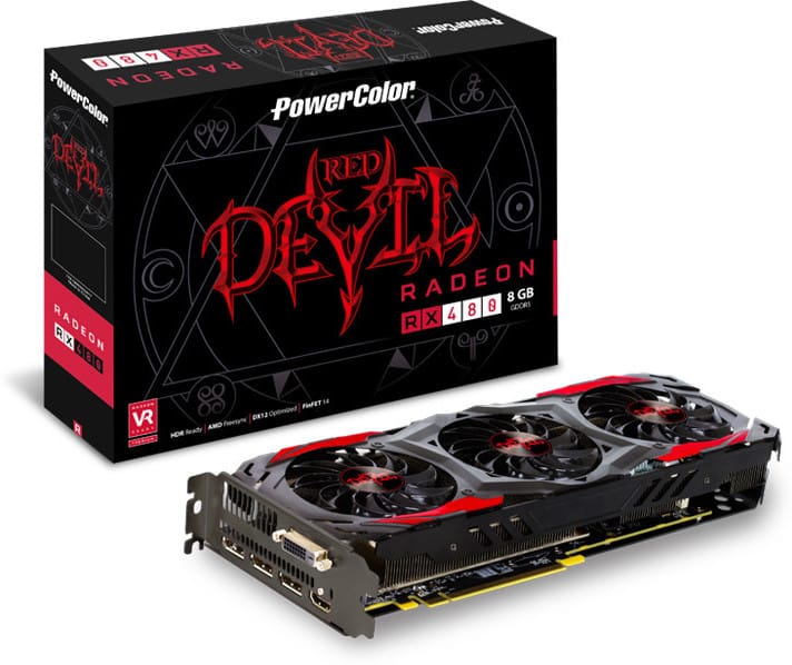 PowerColor Radeon RX 480 RED DEVIL