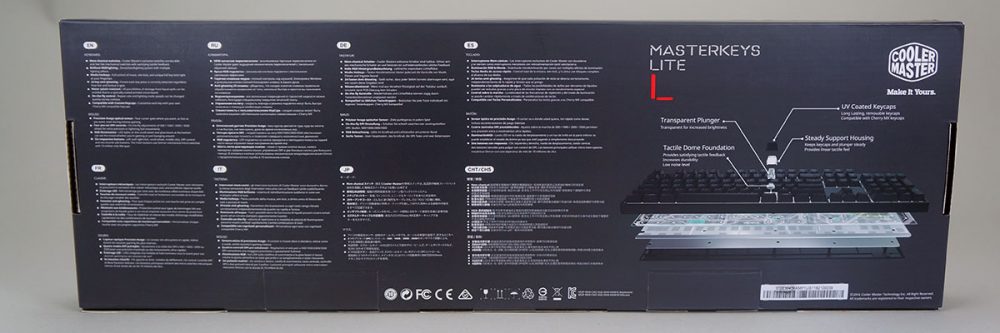 Cooler Master MasterKeys Lite