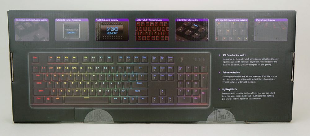 Tesoro Gram Spectrum