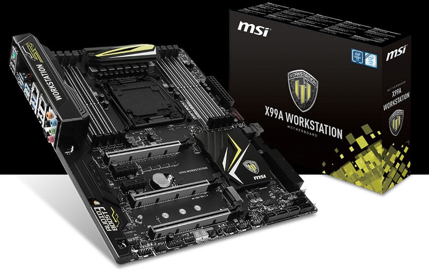 msi x99a workstation
