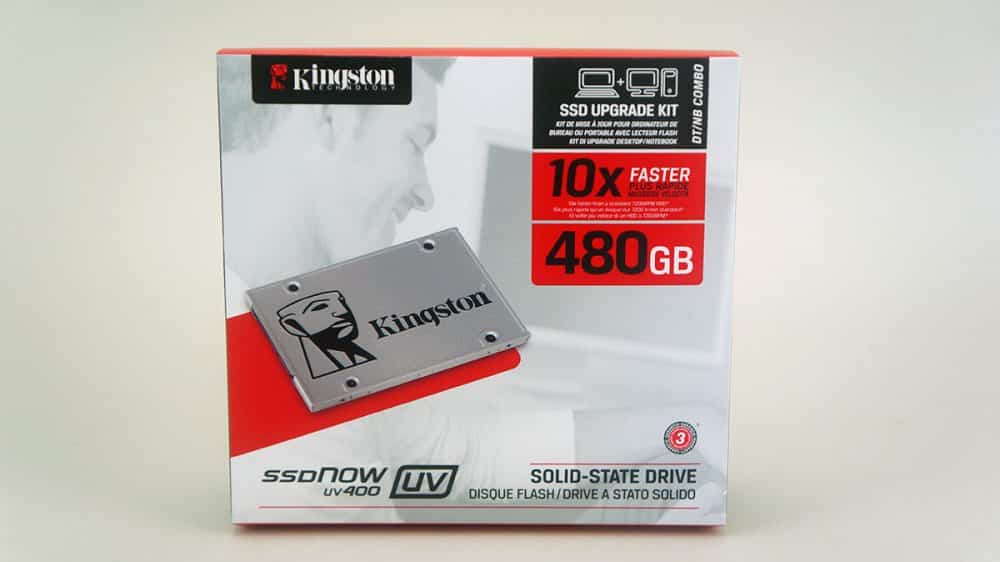 Kingston SSDNow UV400 480GB Solid State Drive
