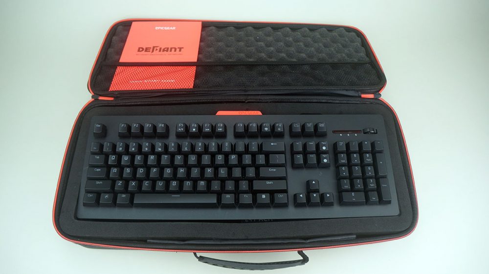 Epic Gear Defiant Keyboard and Assassin Case Bundle