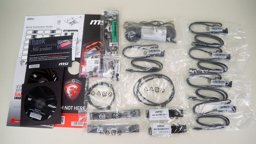 MSI X99A XPower Gaming Titanium Motherboard