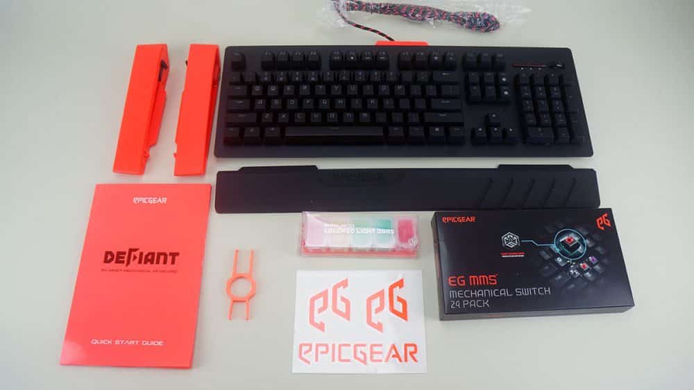 Epic Gear Defiant Keyboard and Assassin Case Bundle