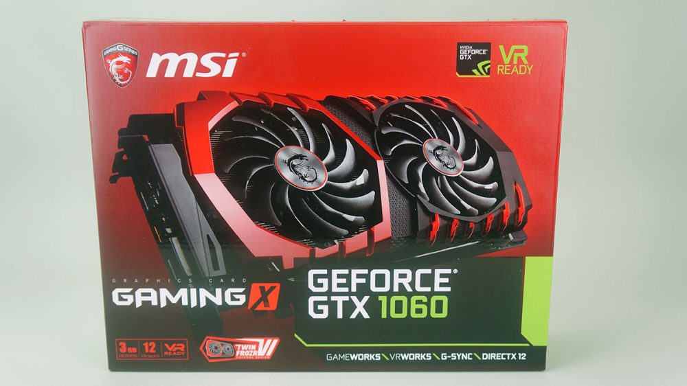 MSI GeForce GTX 1060 Gaming X 3GB Graphics Card Review