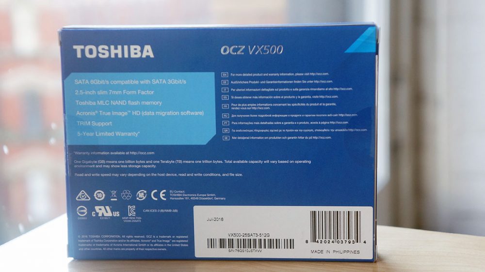 Toshiba OCZ VX500