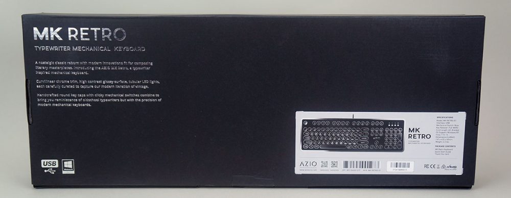 AZIO MK Retro Mechanical Keyboard