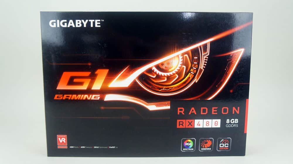 Gigabyte Radeon RX 480 G1 Gaming 8GB Graphics Card