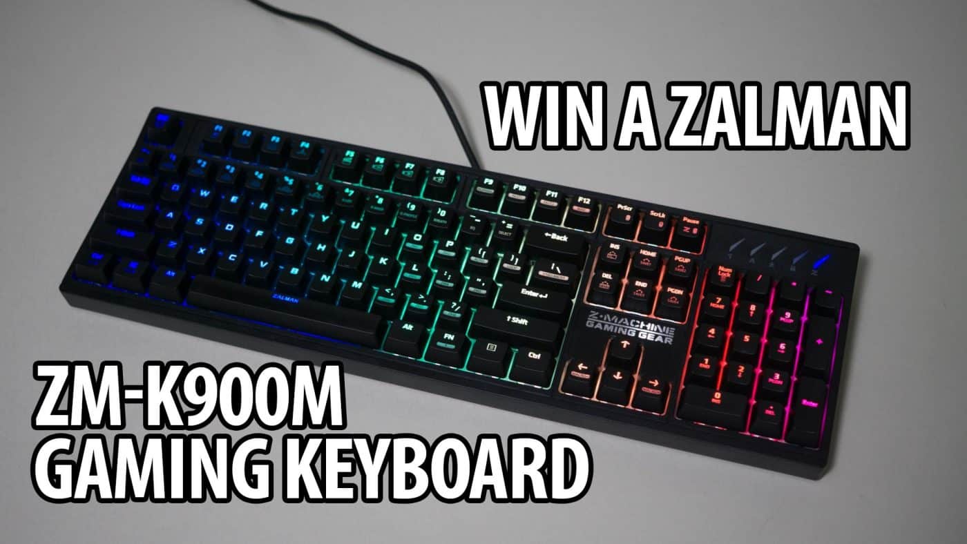 zalman k900m giveaway