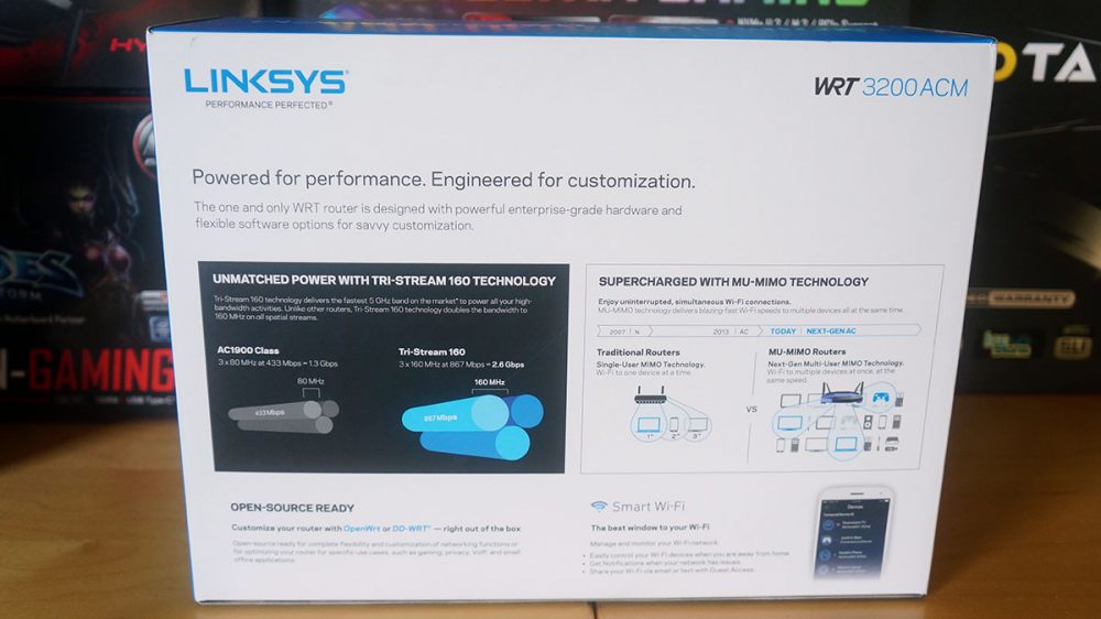Linksys WRT3200ACM MU-MIMO Wireless Router