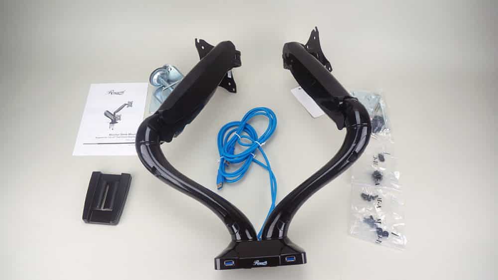 Rosewill RMS-16003 Dual Monitor Desk Mount