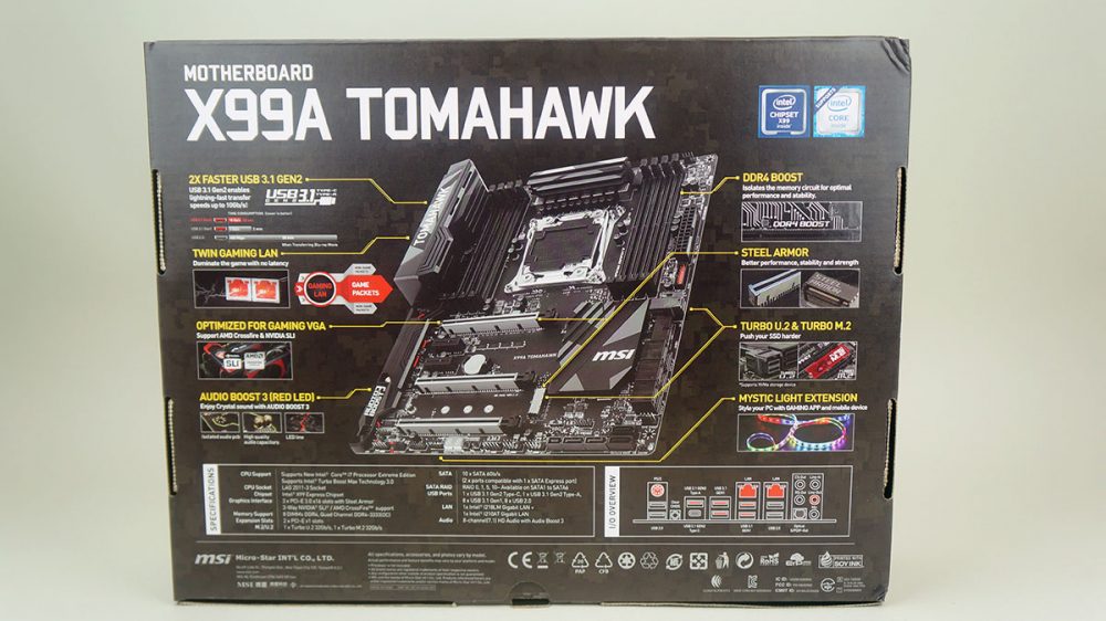 MSI X99A Tomahawk