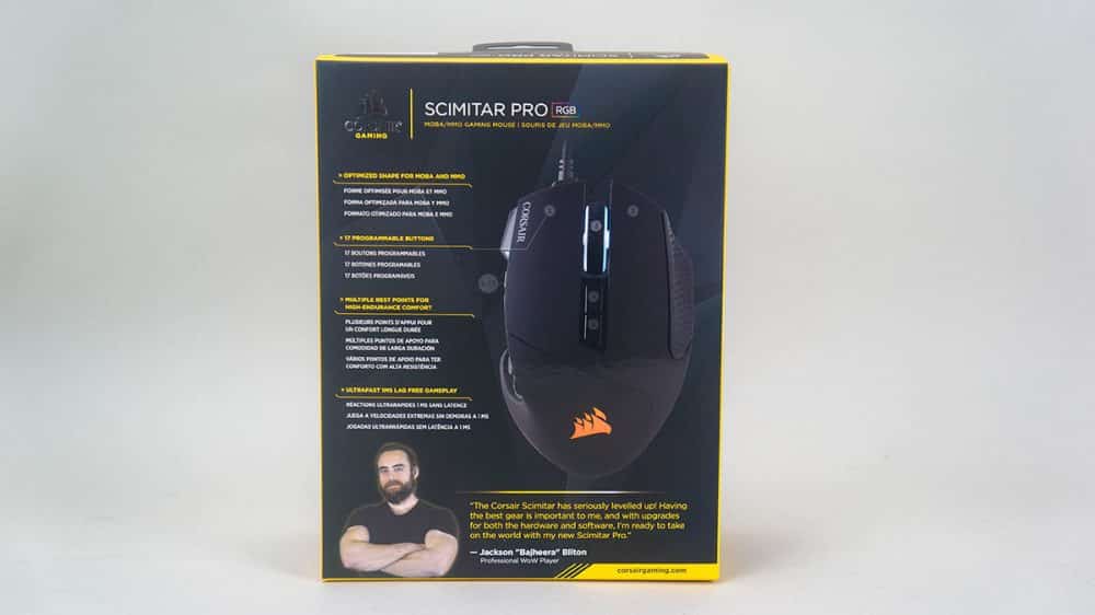 Corsair Scimitar PRO RGB Gaming Mouse