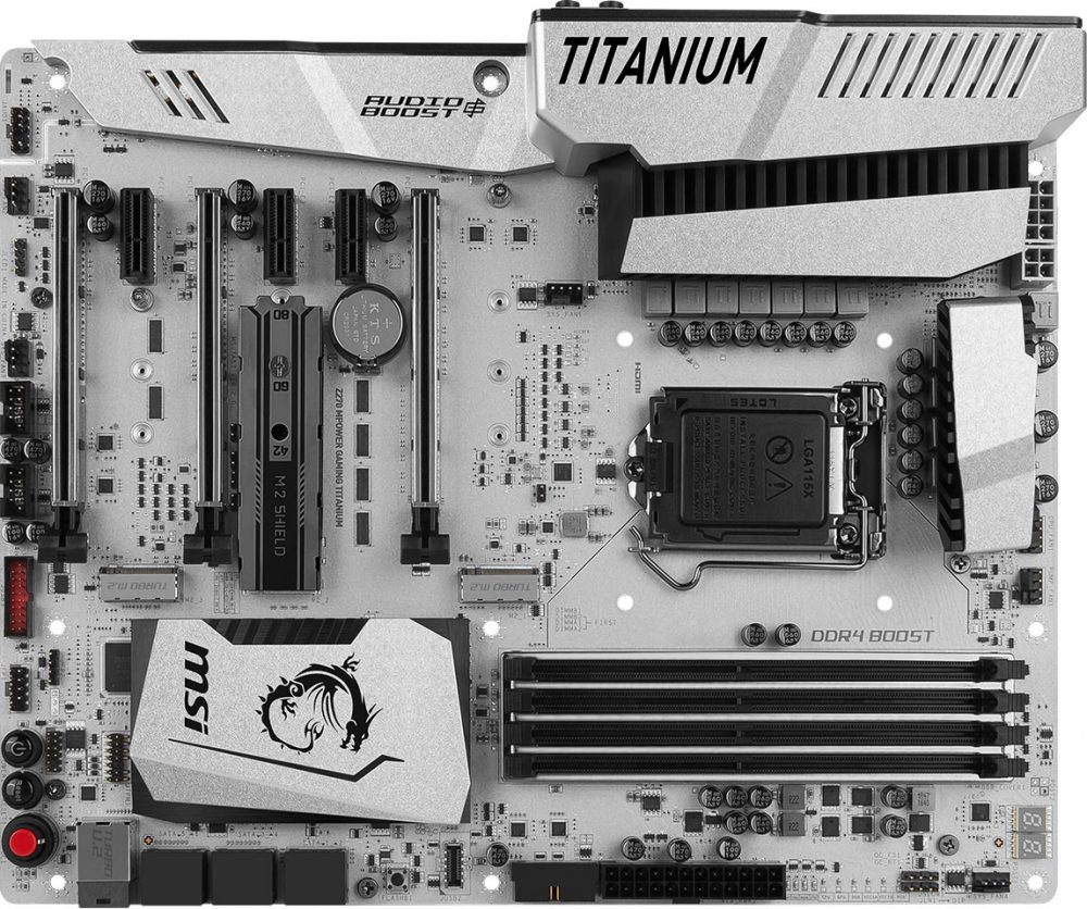 MSI Z270 MPOWER Gaming Titanium Motherboard