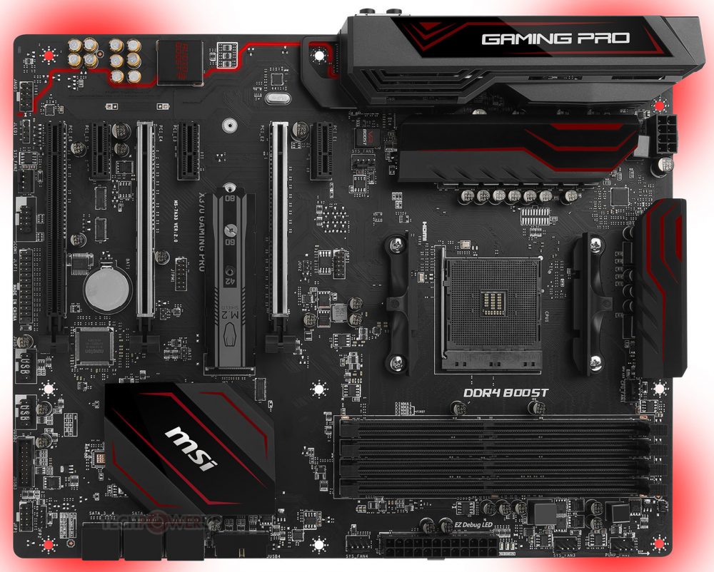 MSI X370 Gaming Pro AM4 Motherboard