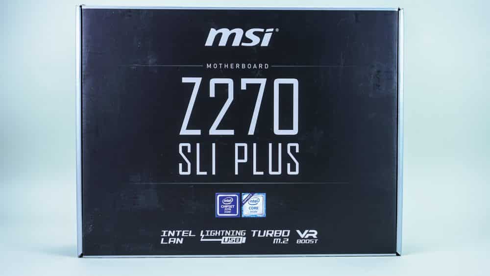 MSI Z270 SLI PLUS Motherboard