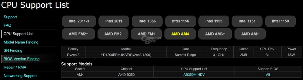 ryzen3 1200 details