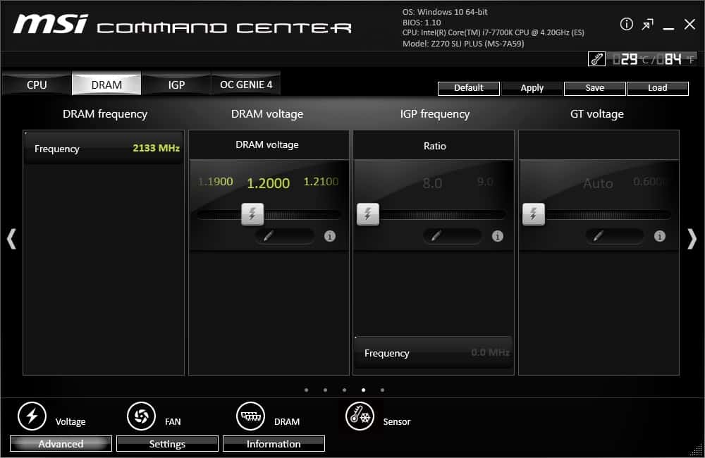 MSI Command Center