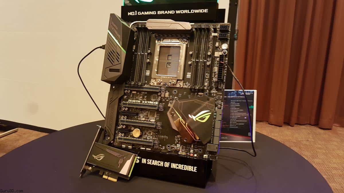 ASUS X399 AMD Zenith Extreme Motherboard