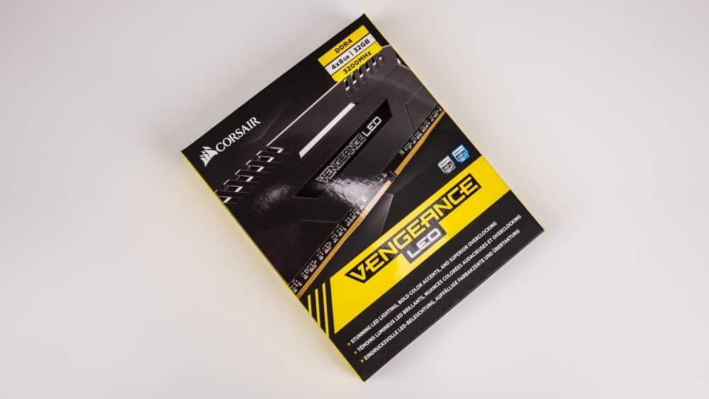Corsair VENGEANCE LED DDR4-3200 32GB Memory Kit