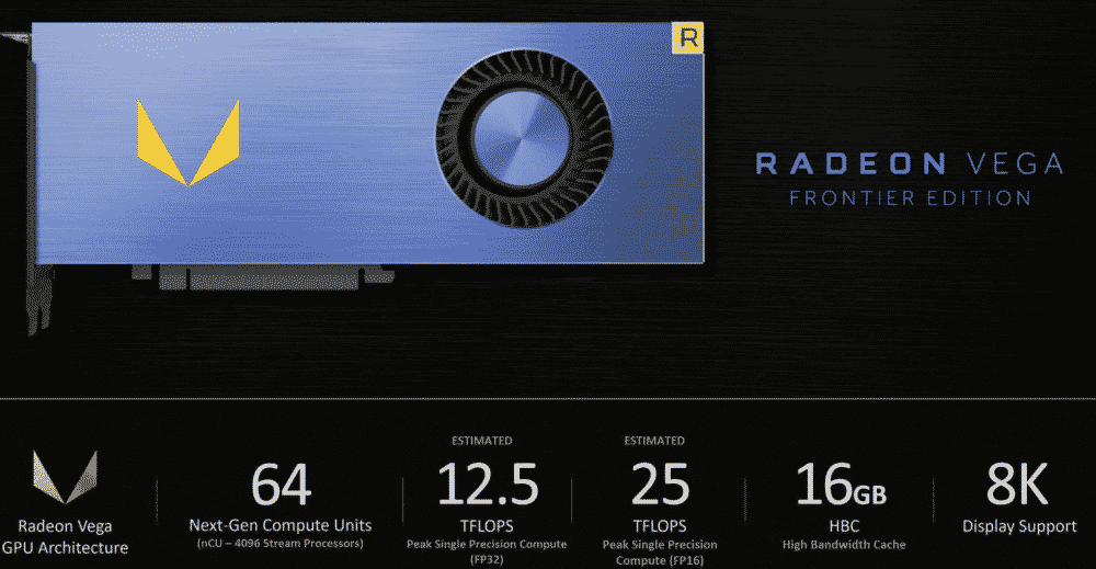 AMD Radeon Vega Frontier Edition