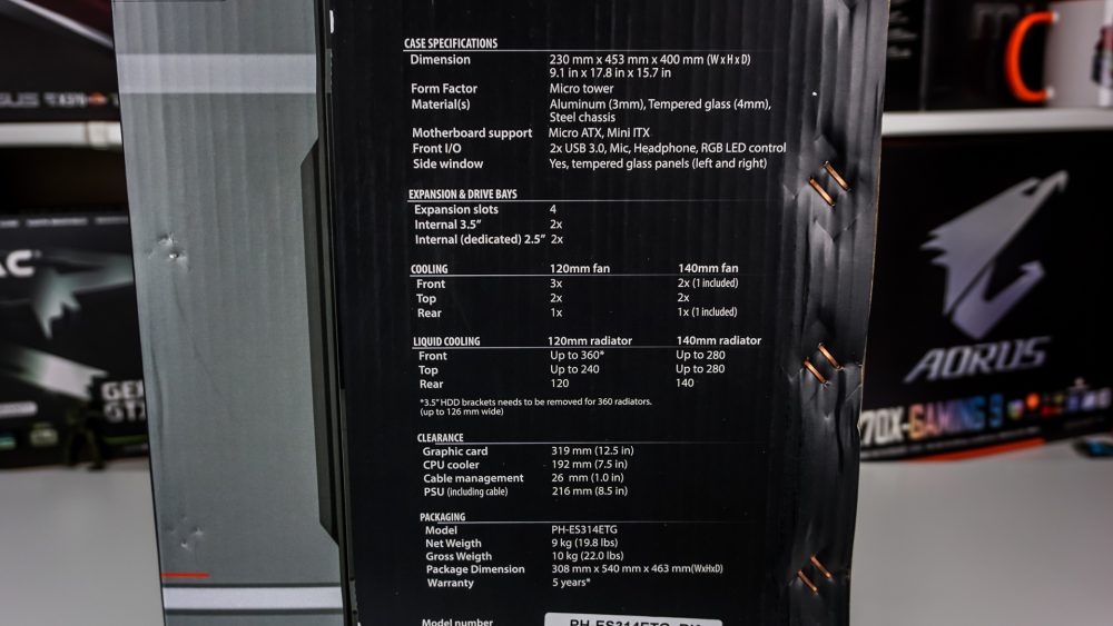 Phanteks Enthoo Evolv mATX Tempered Glass Case