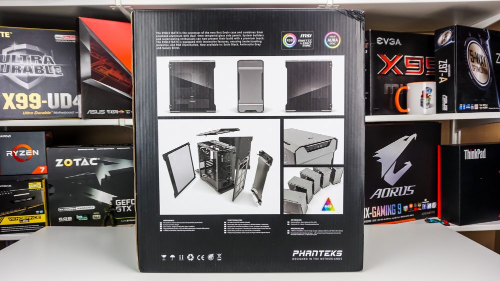 Phanteks Enthoo Evolv mATX Tempered Glass Case